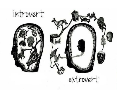 introvertiert-extrovertiert
